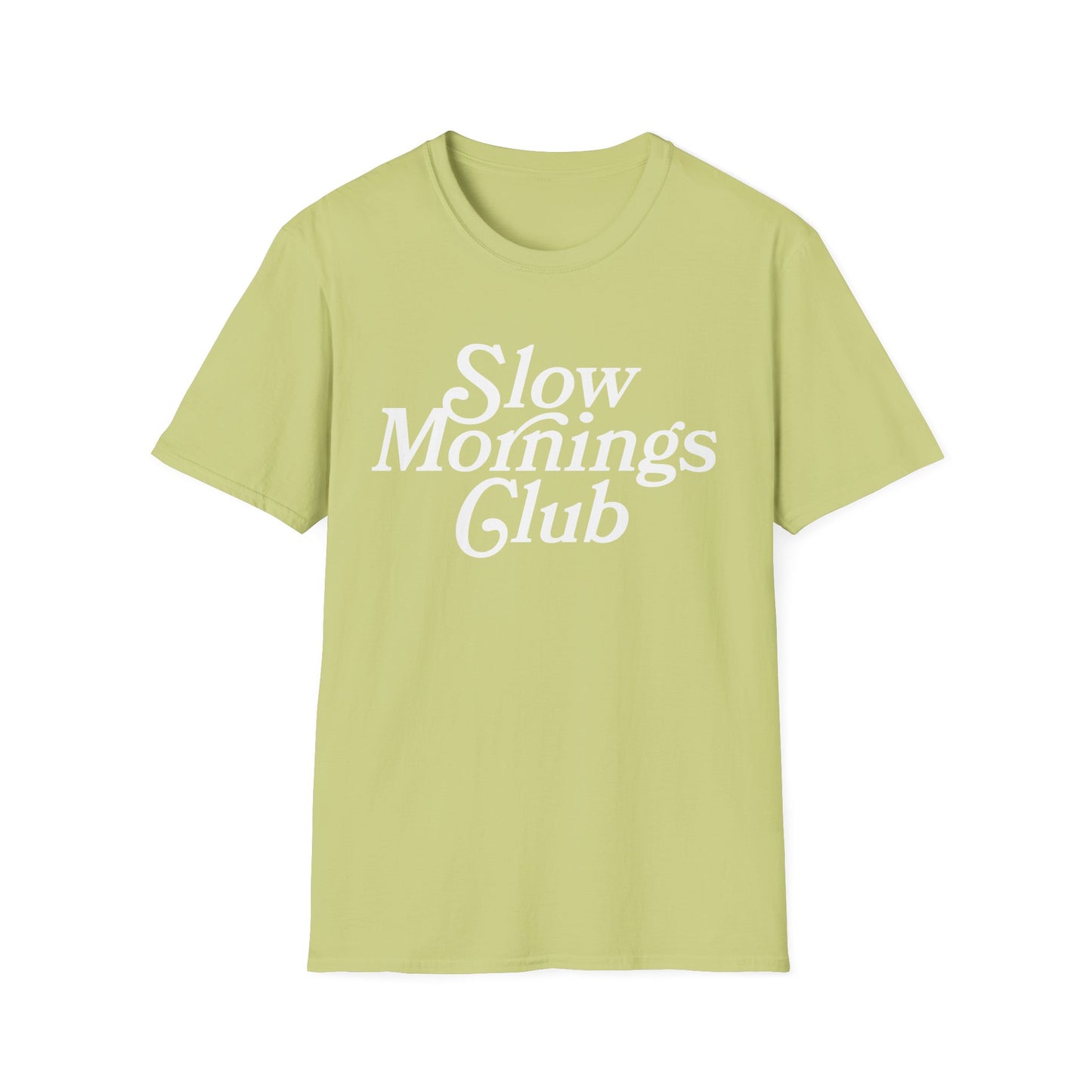 Slow Mornings Club Tee