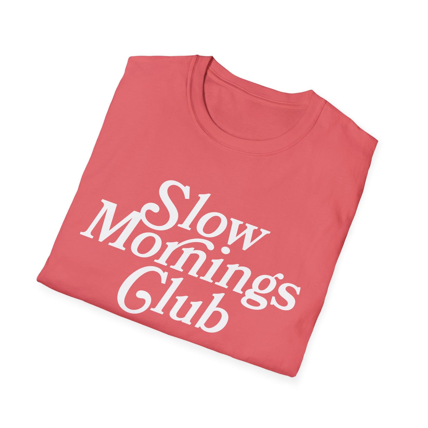 Slow Mornings Club Tee