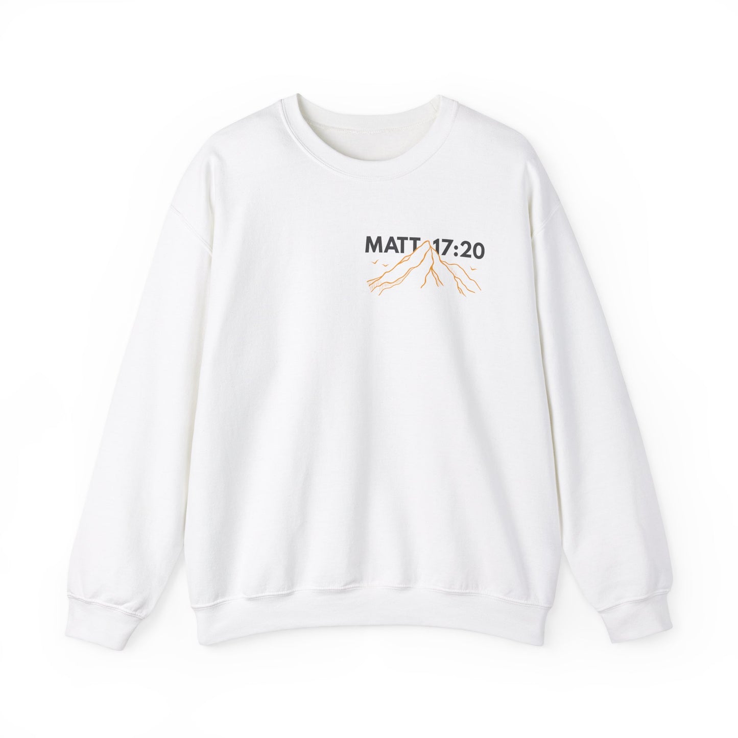 Faith Can Move Mountains Crewneck