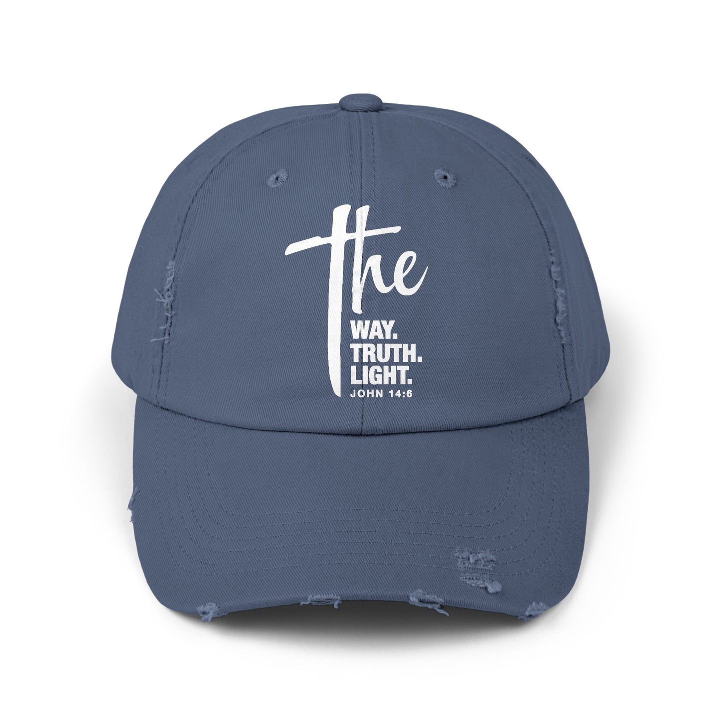 The Way Unisex Distressed Dad Hat