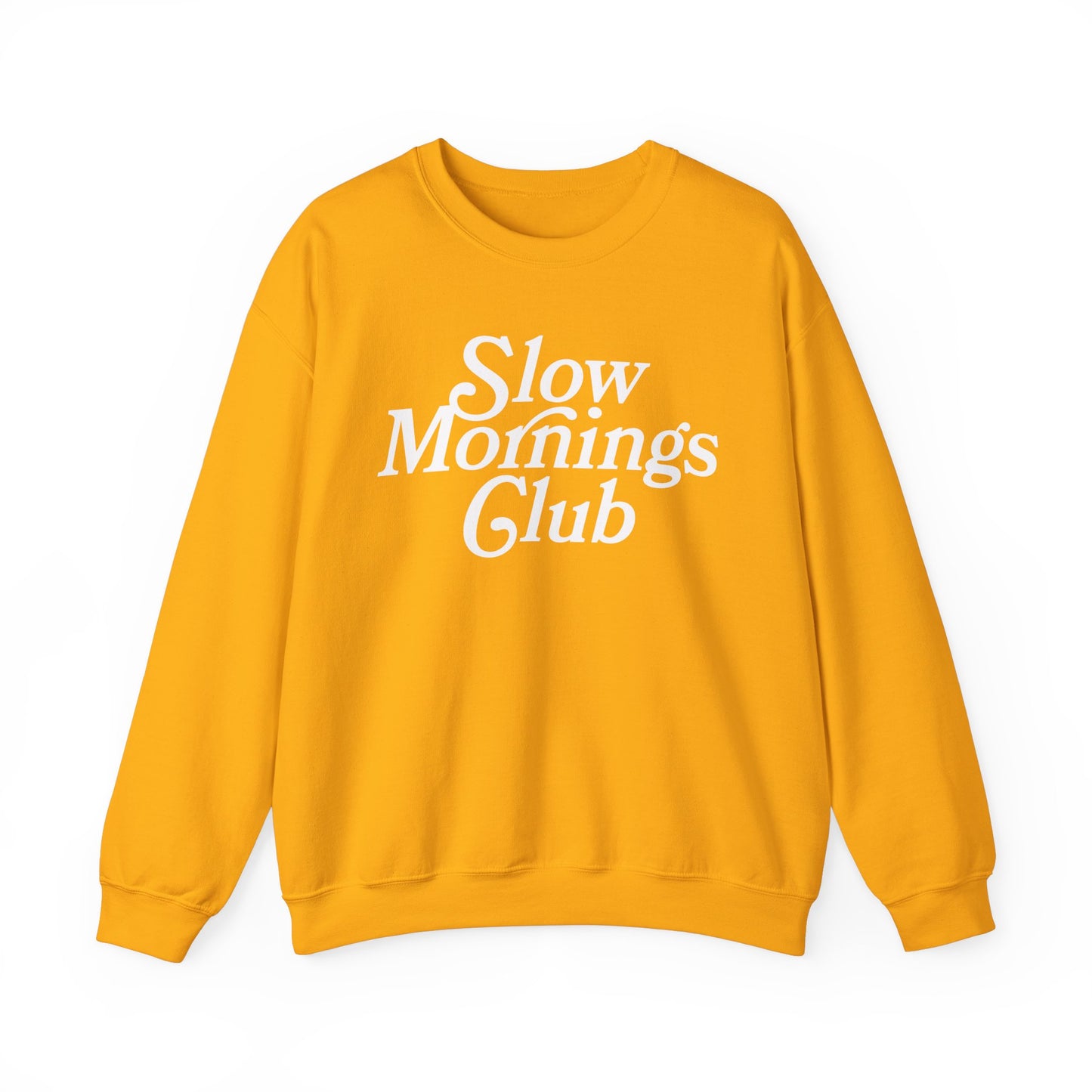 Slow Mornings Club Crewneck