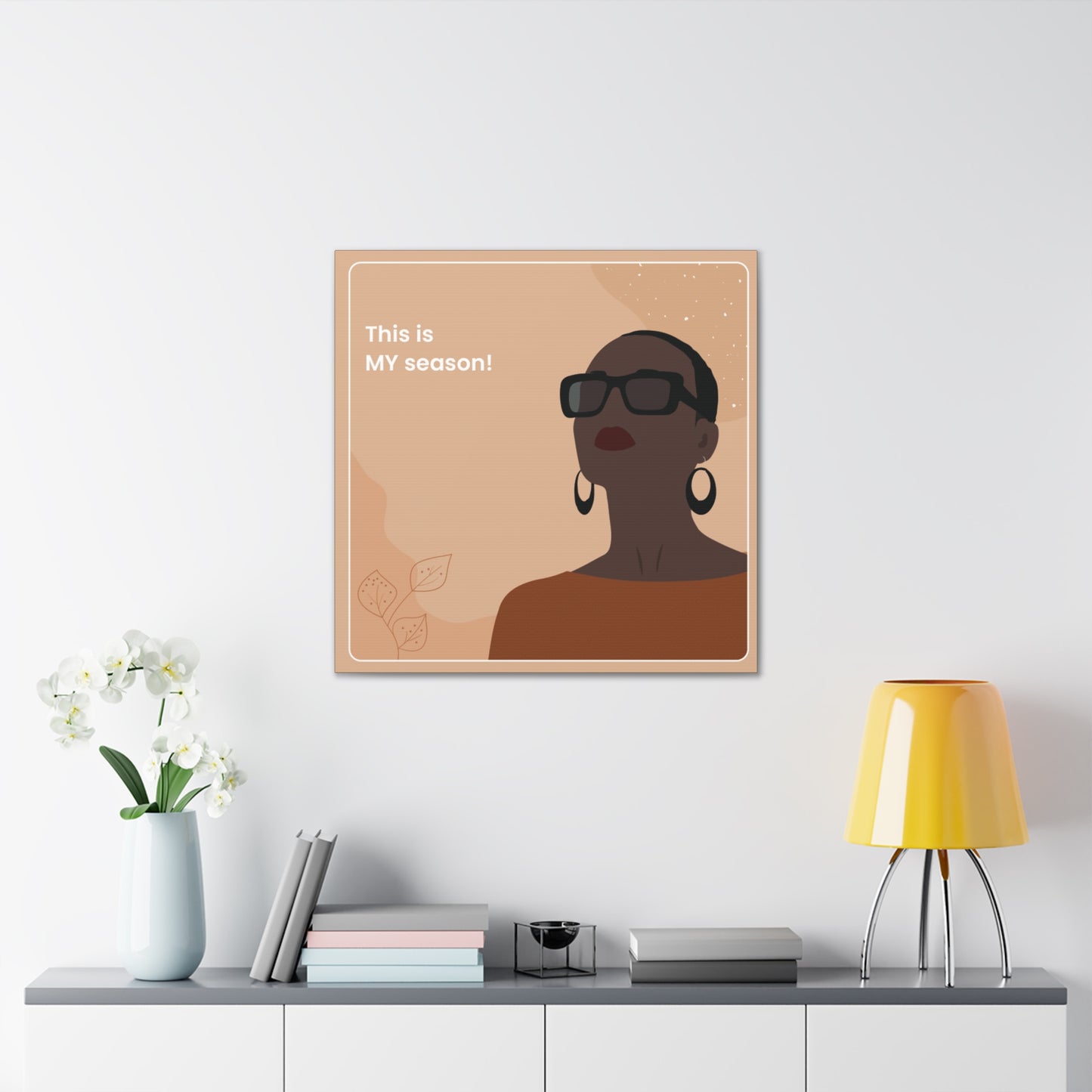 This Is My Season Canvas Wraps