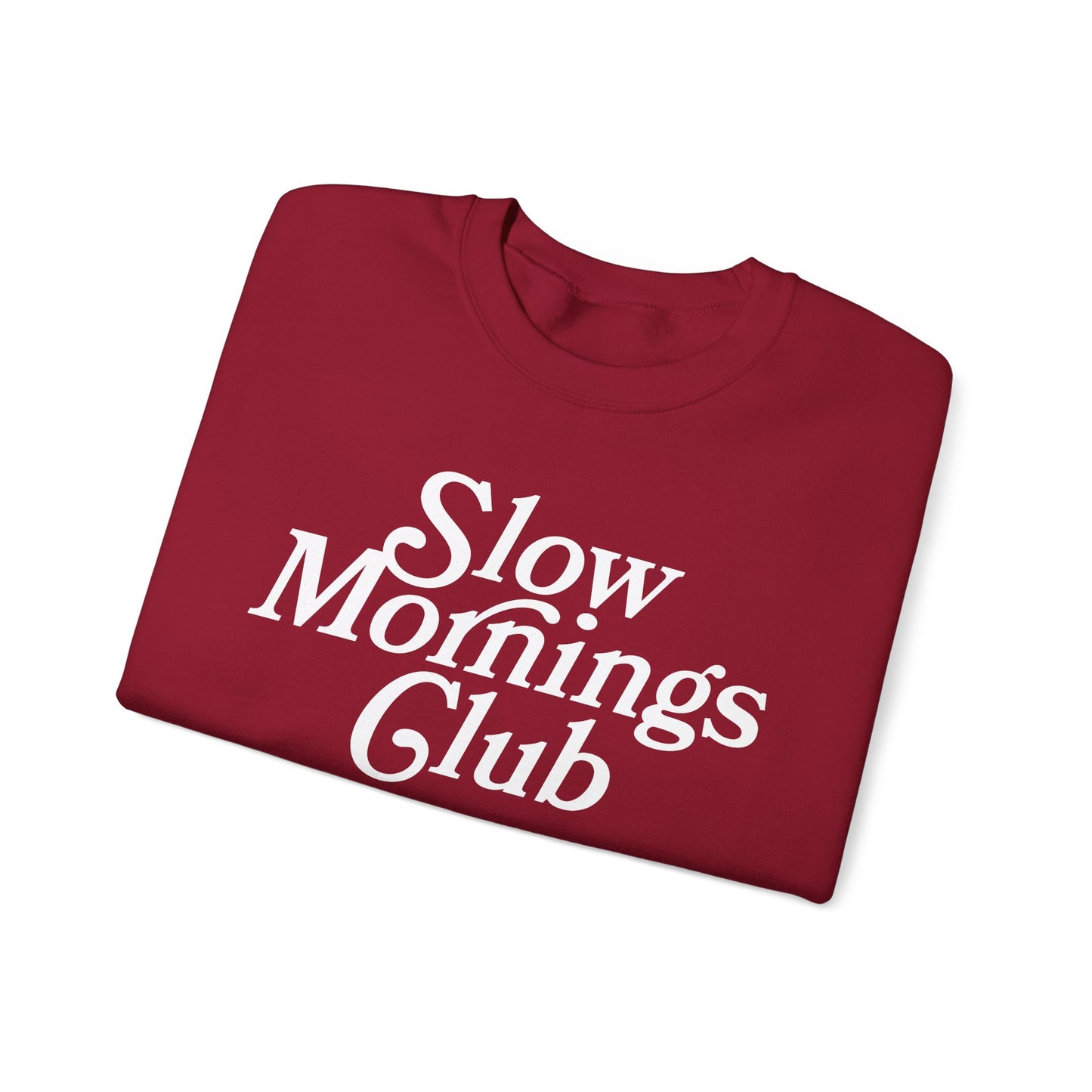 Slow Mornings Club Crewneck