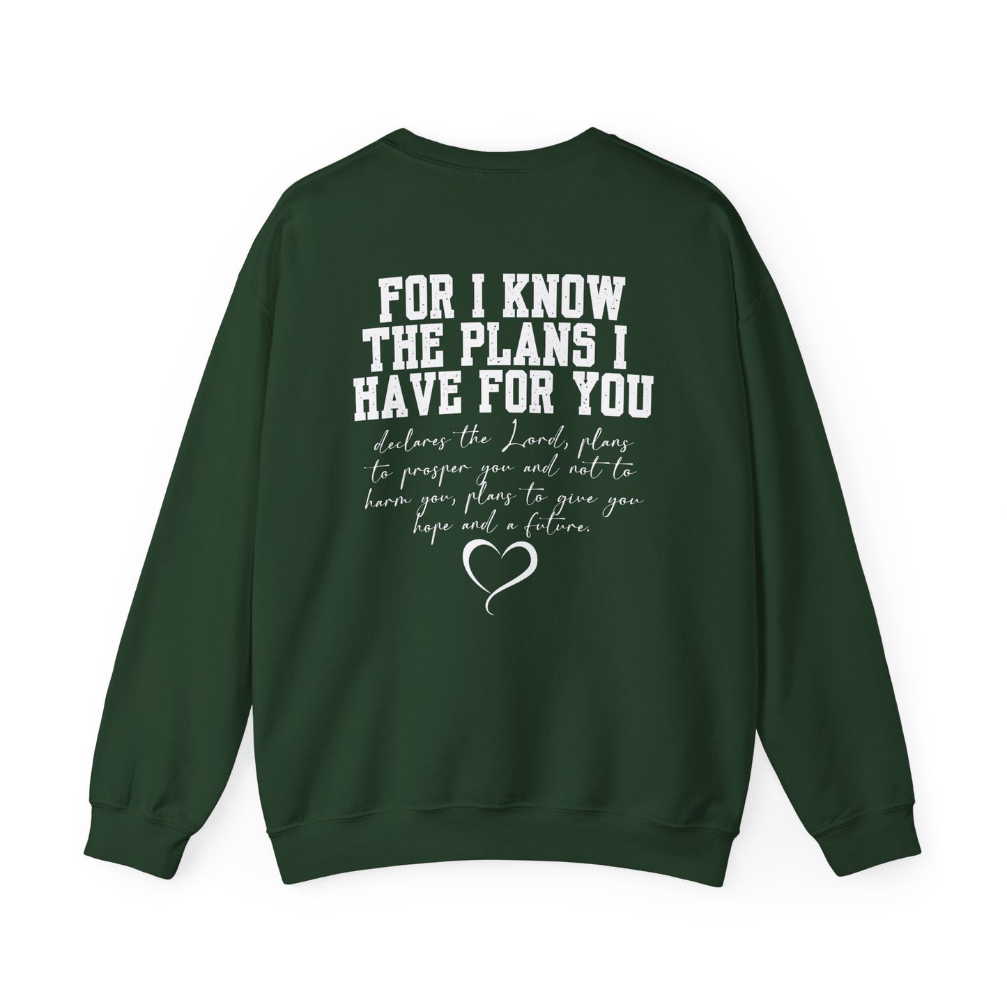 Jeremiah 29:11 Unisex Crewneck