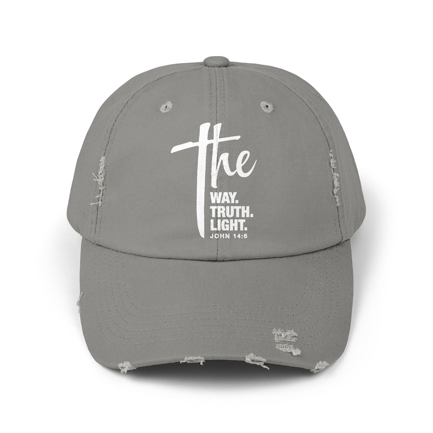 The Way Unisex Distressed Dad Hat