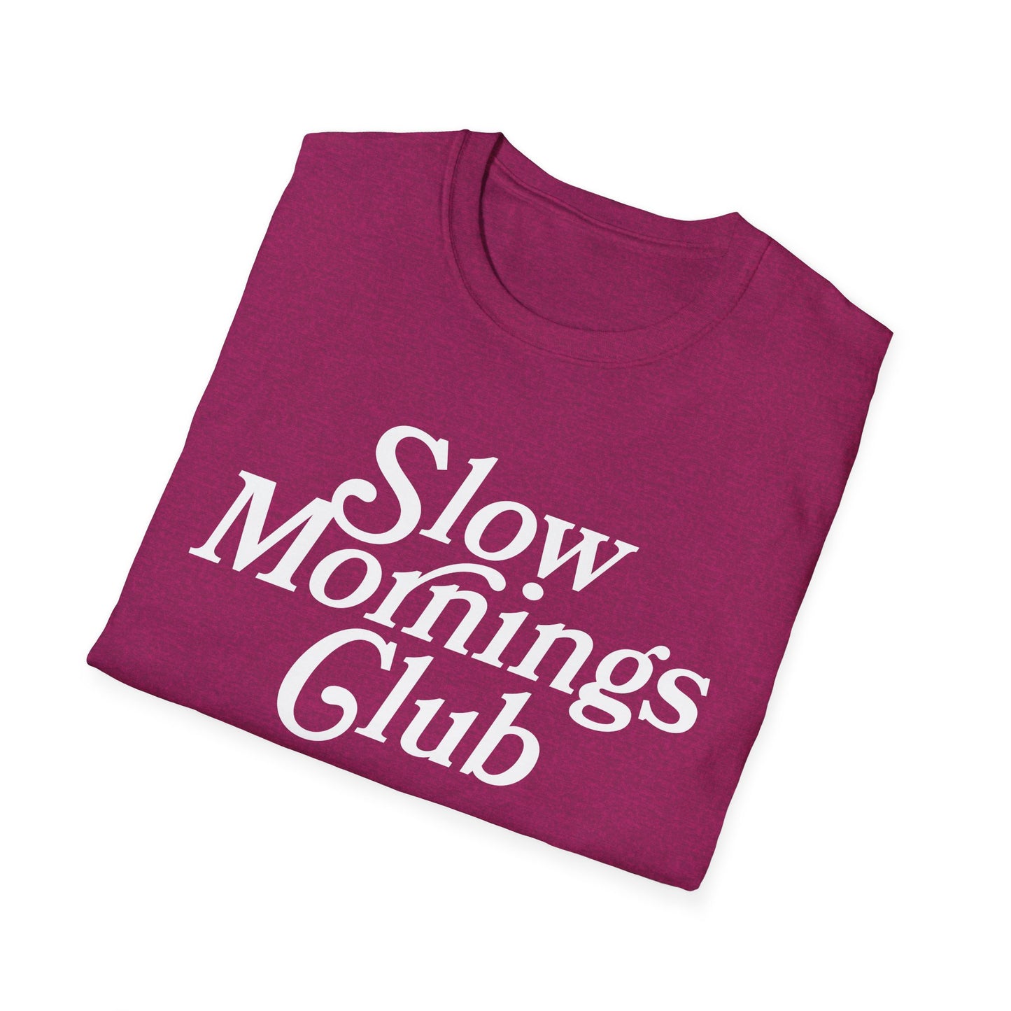Slow Mornings Club Tee
