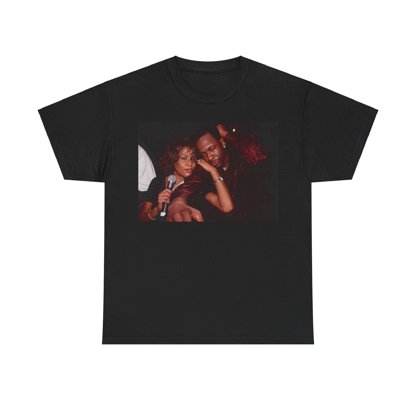 women's t-shirt, Whitney Houston T-shirt, Whitney and Bobby, Screenprint tees, concert tees, unisex t-shirts, Whitney Houston t-shirt, women's clothing, trendy t-shirts,