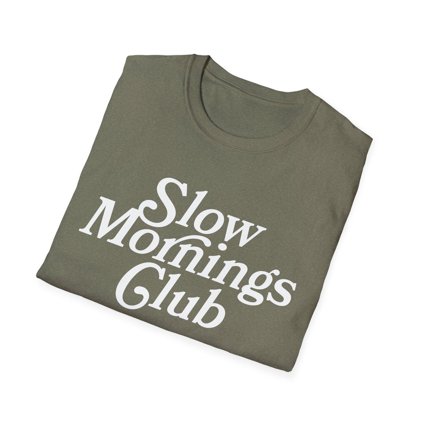 Slow Mornings Club Tee