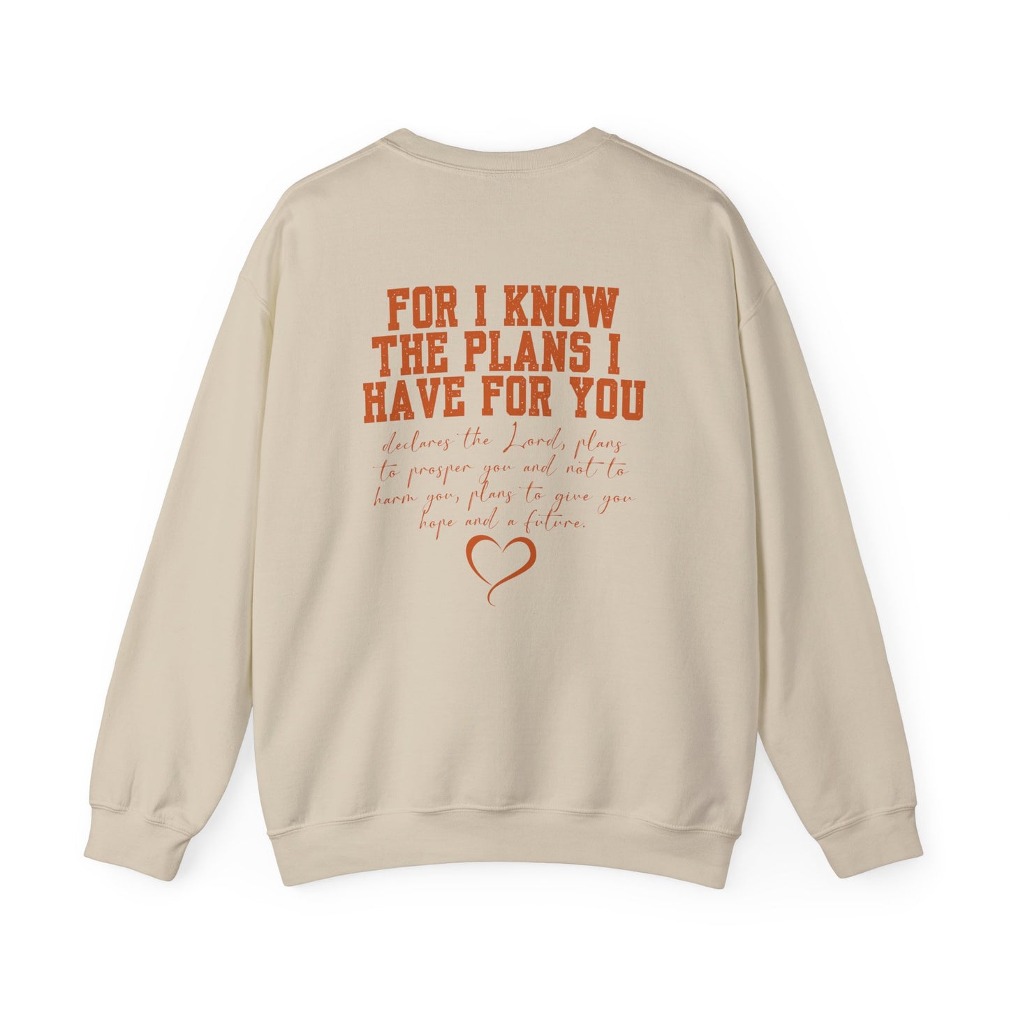 Jeremiah 29:11 Unisex Crewneck