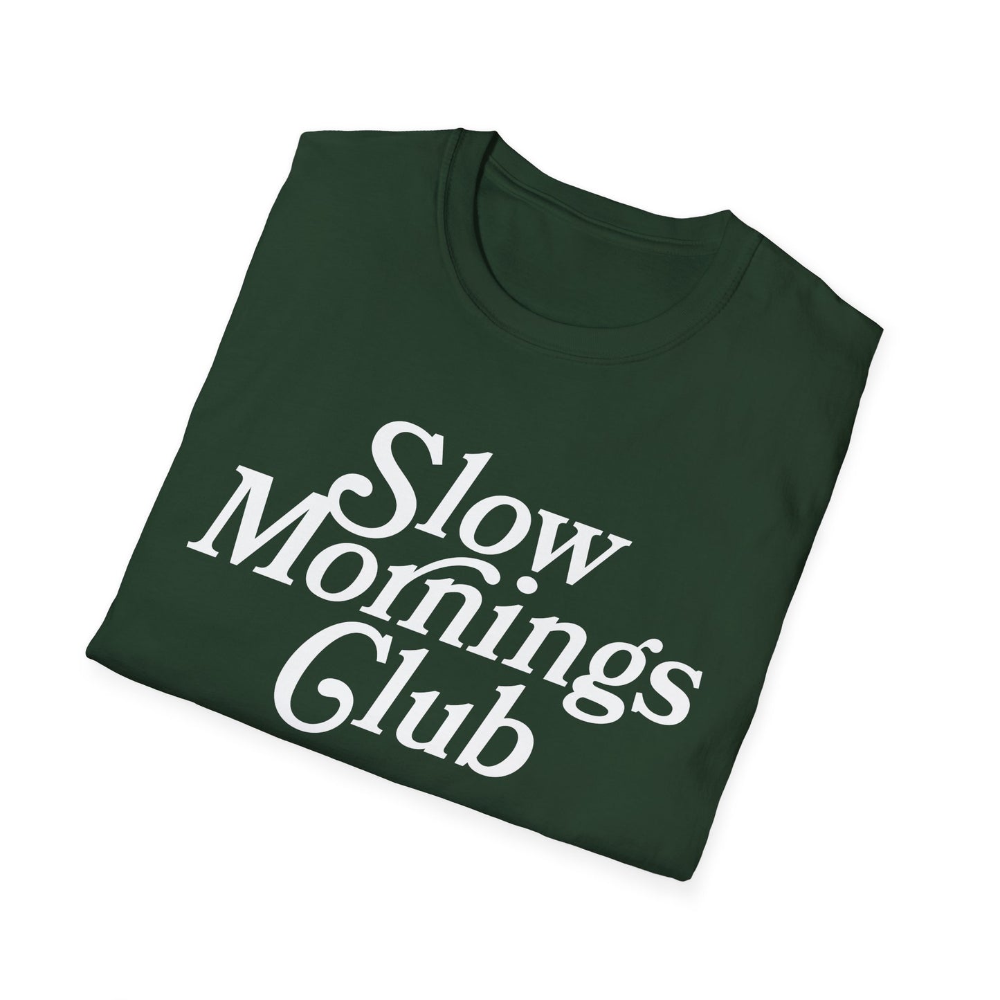 Slow Mornings Club Tee
