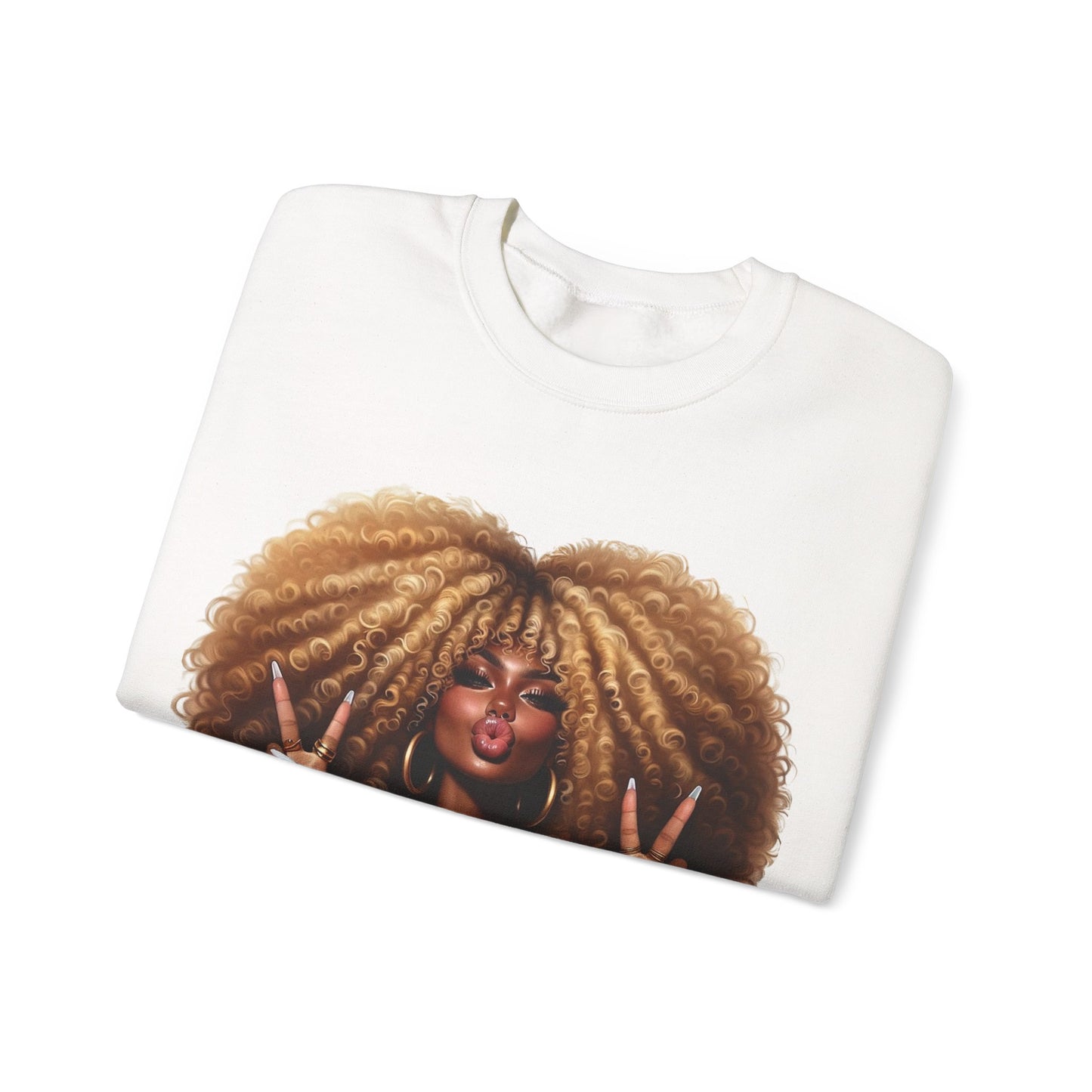 Kisses & Curls Crewneck