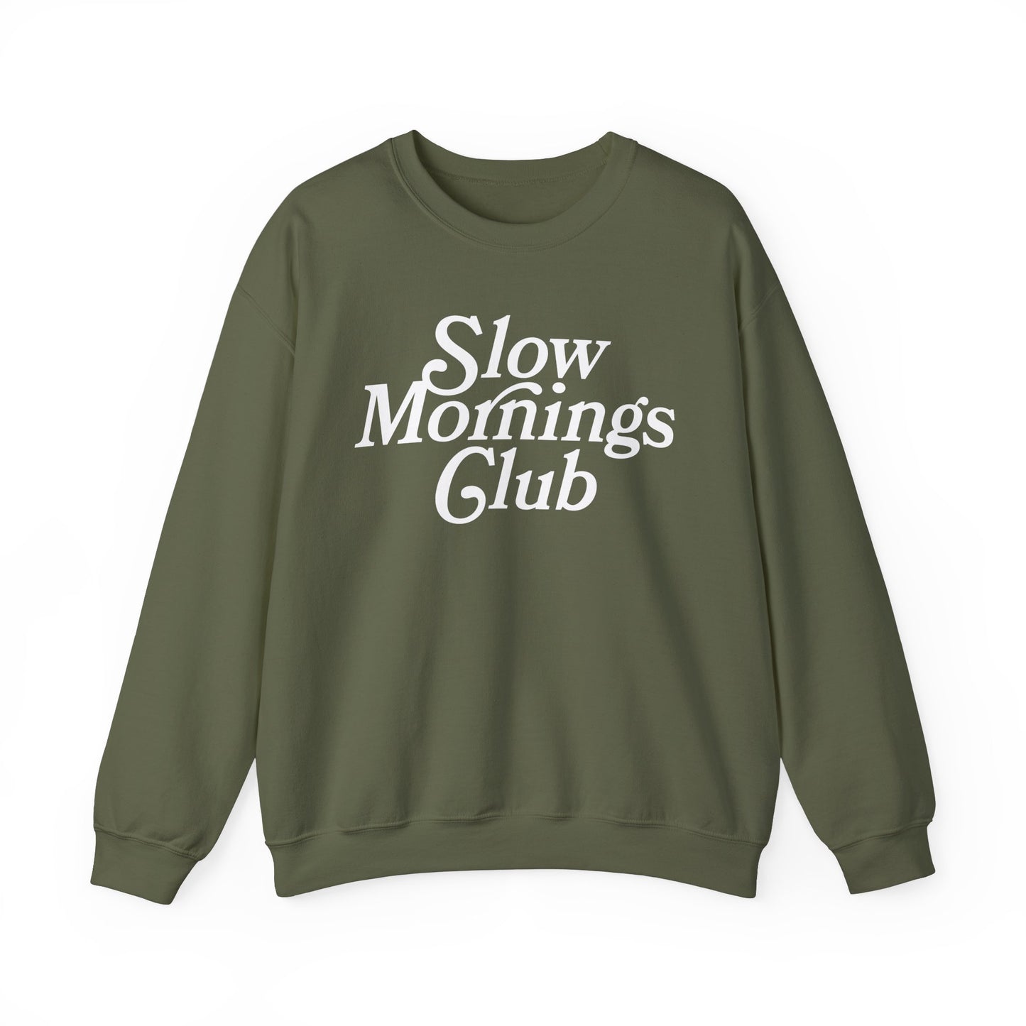 Slow Mornings Club Crewneck