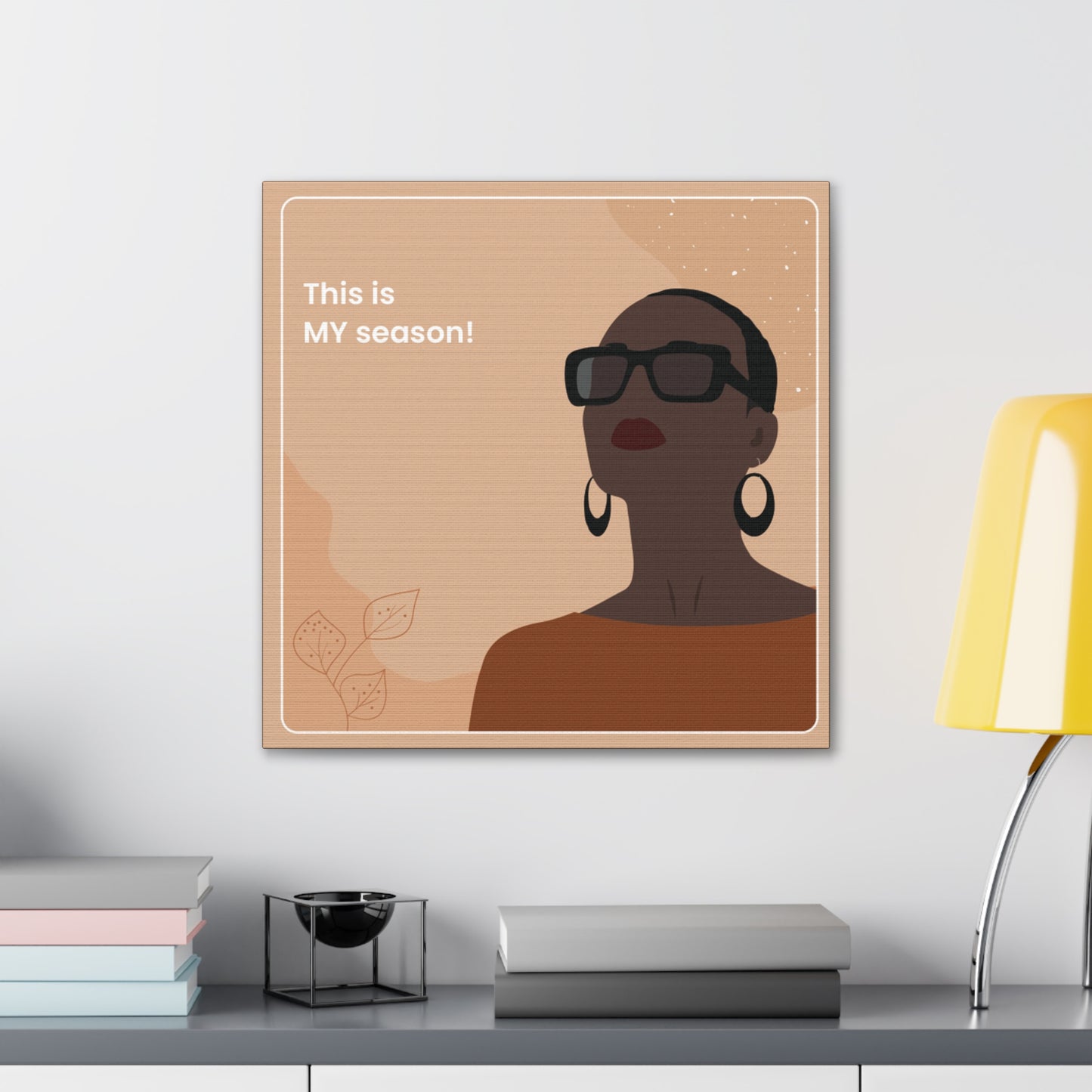 This Is My Season Canvas Wraps
