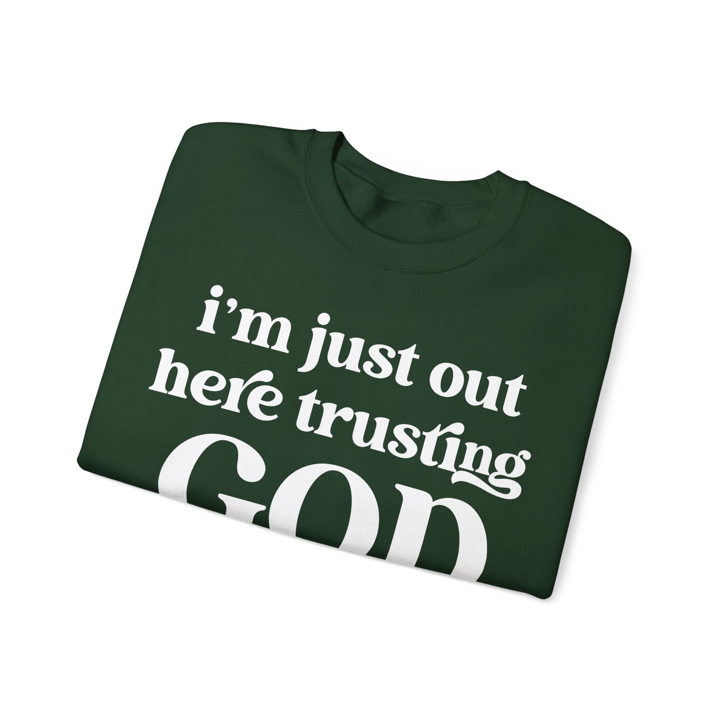 Trusting God Crewneck