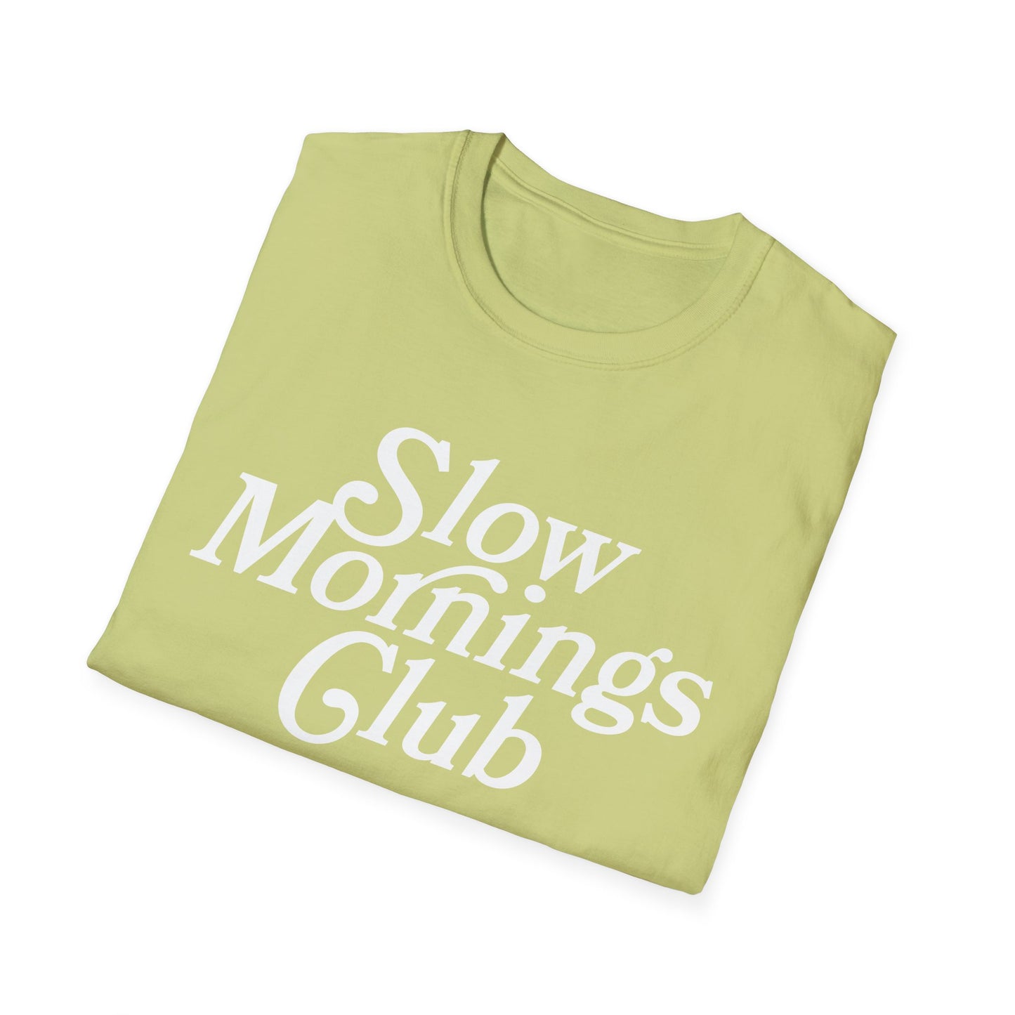 Slow Mornings Club Tee