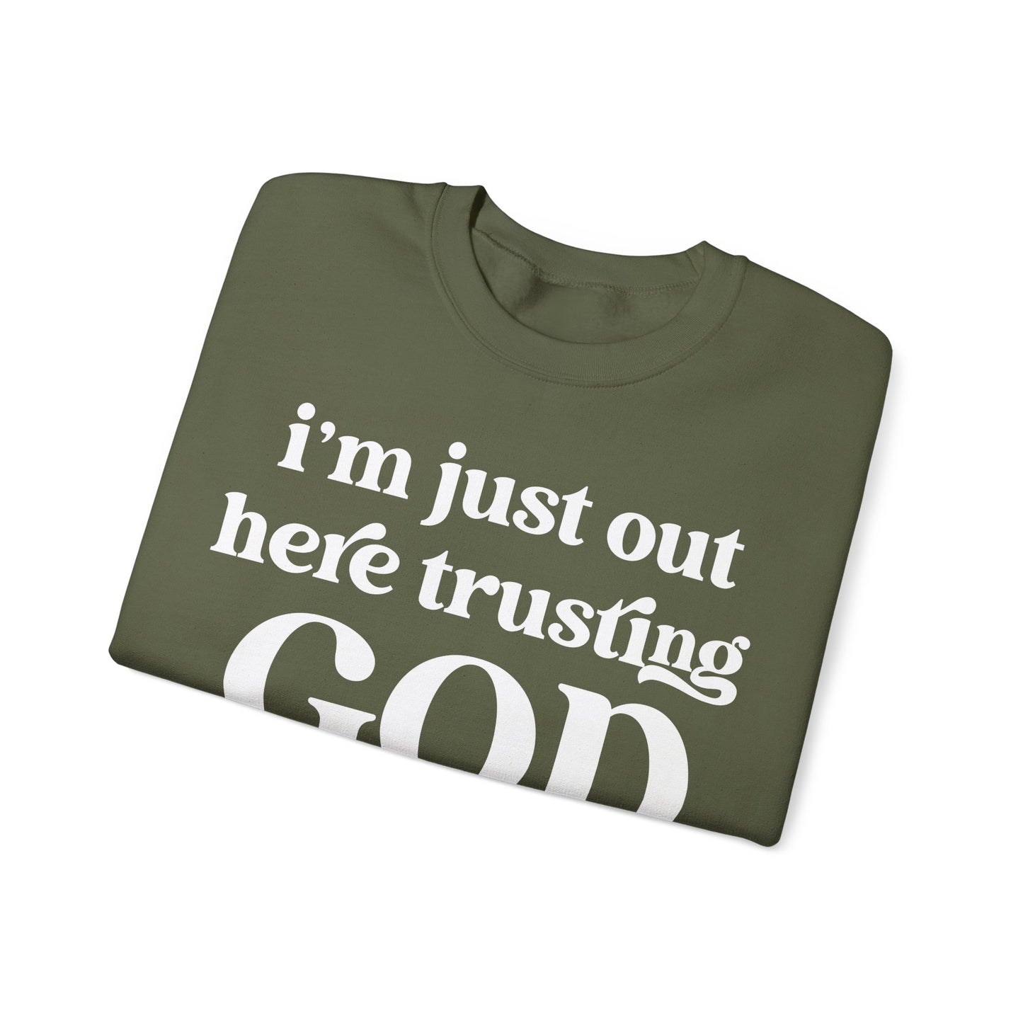 Trusting God Crewneck
