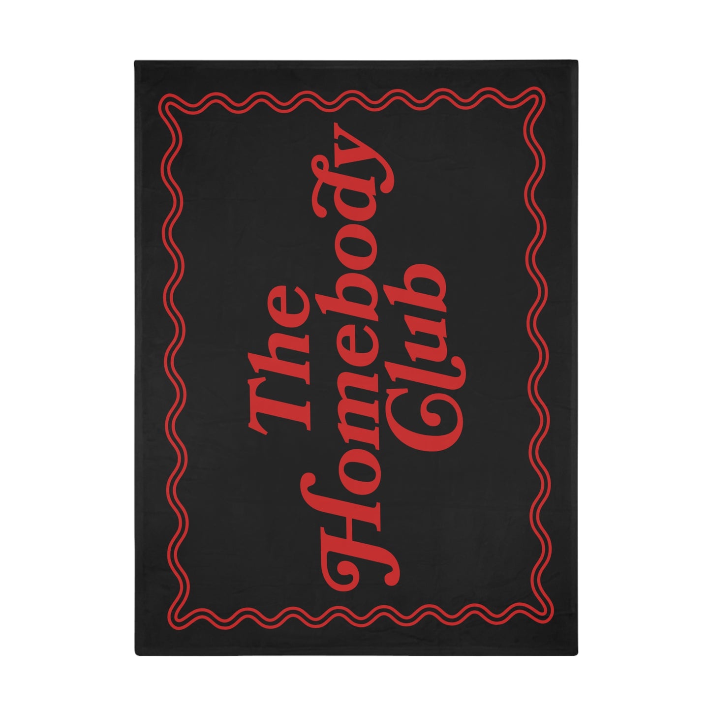 The Homebody Club Plush Fleece Blanket