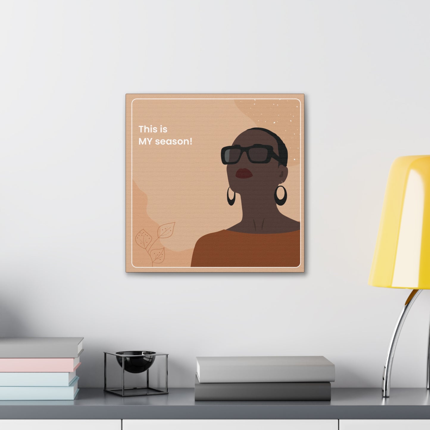 This Is My Season Canvas Wraps