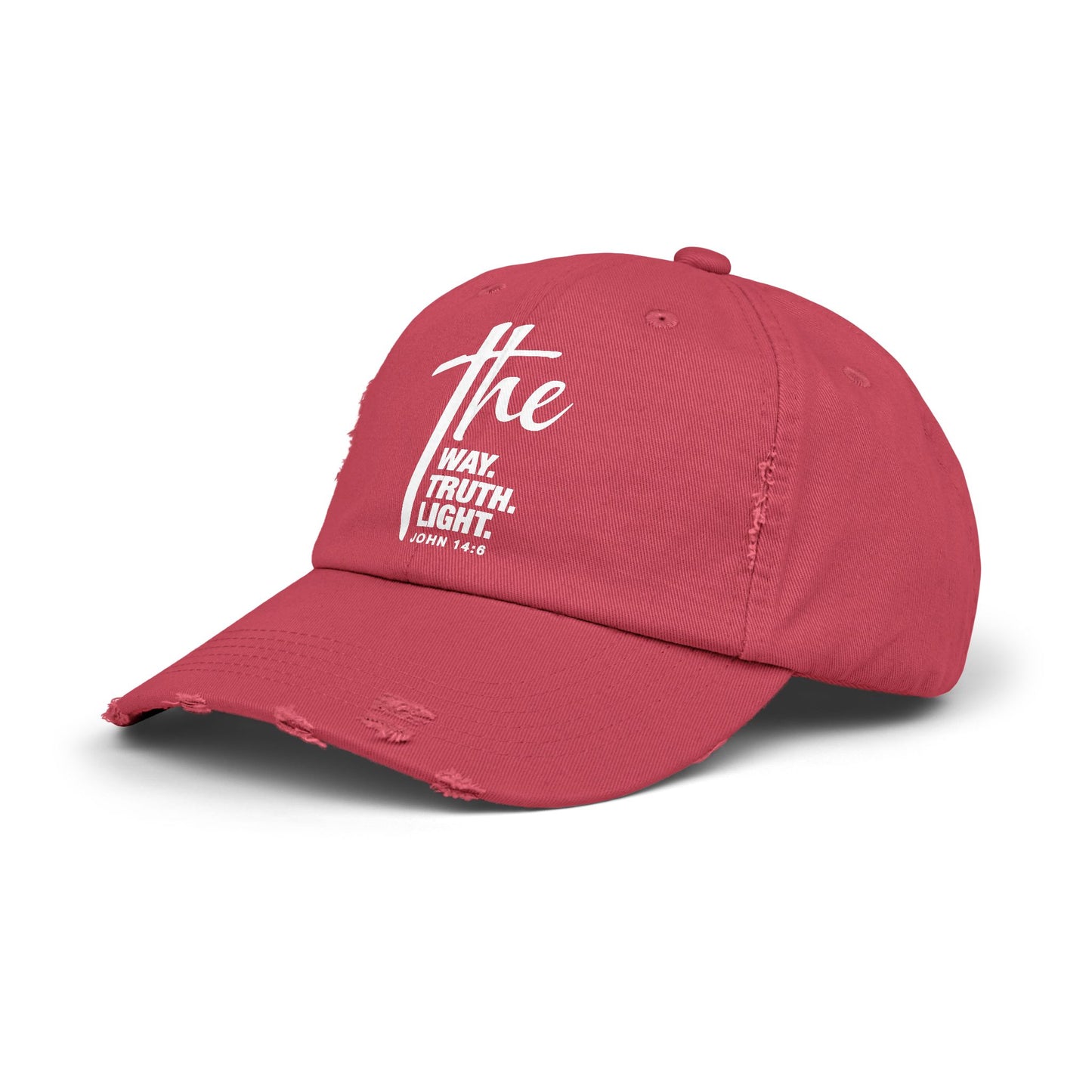 The Way Unisex Distressed Dad Hat