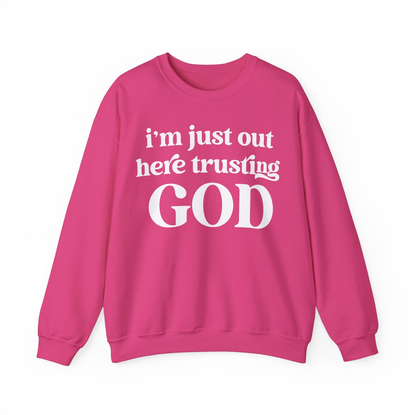 Trusting God Crewneck