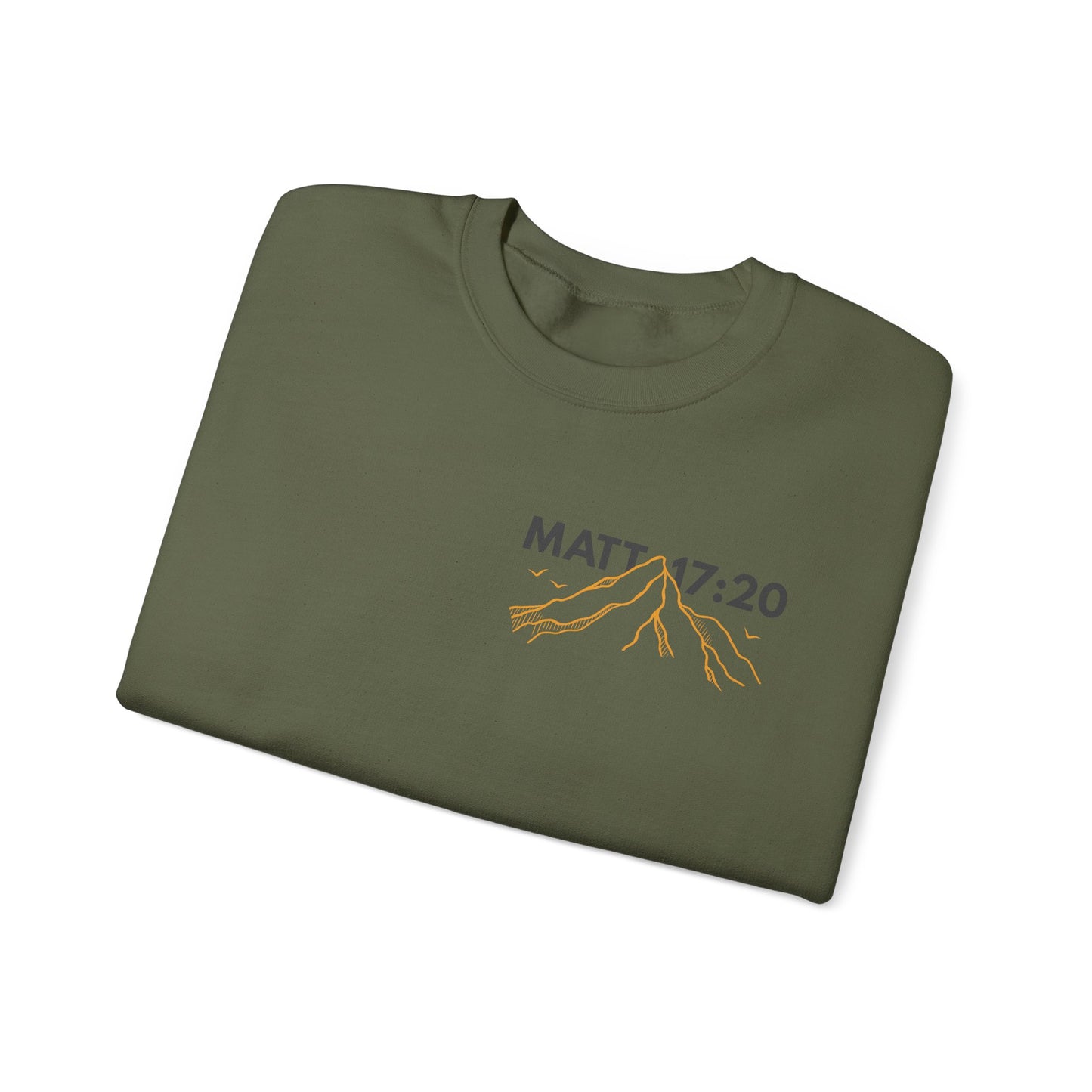 Faith Can Move Mountains Crewneck