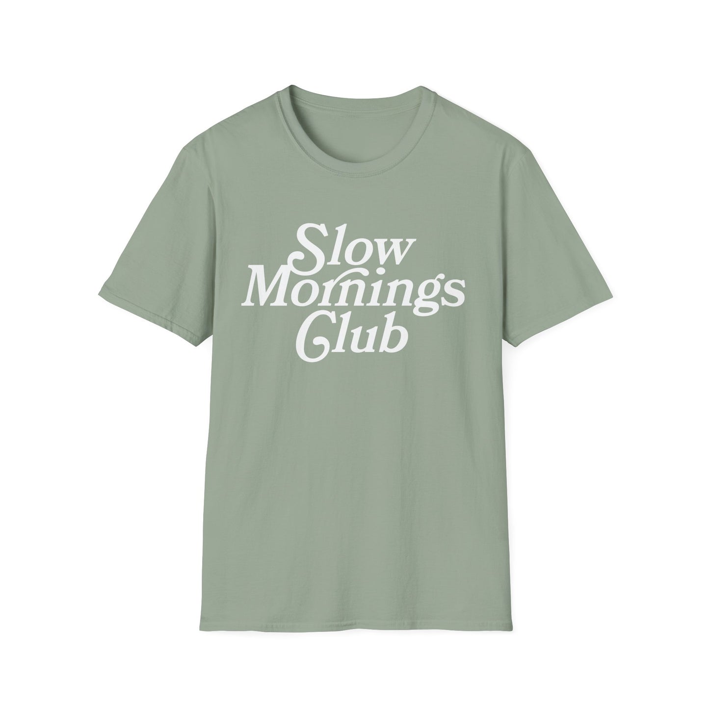 Slow Mornings Club Tee