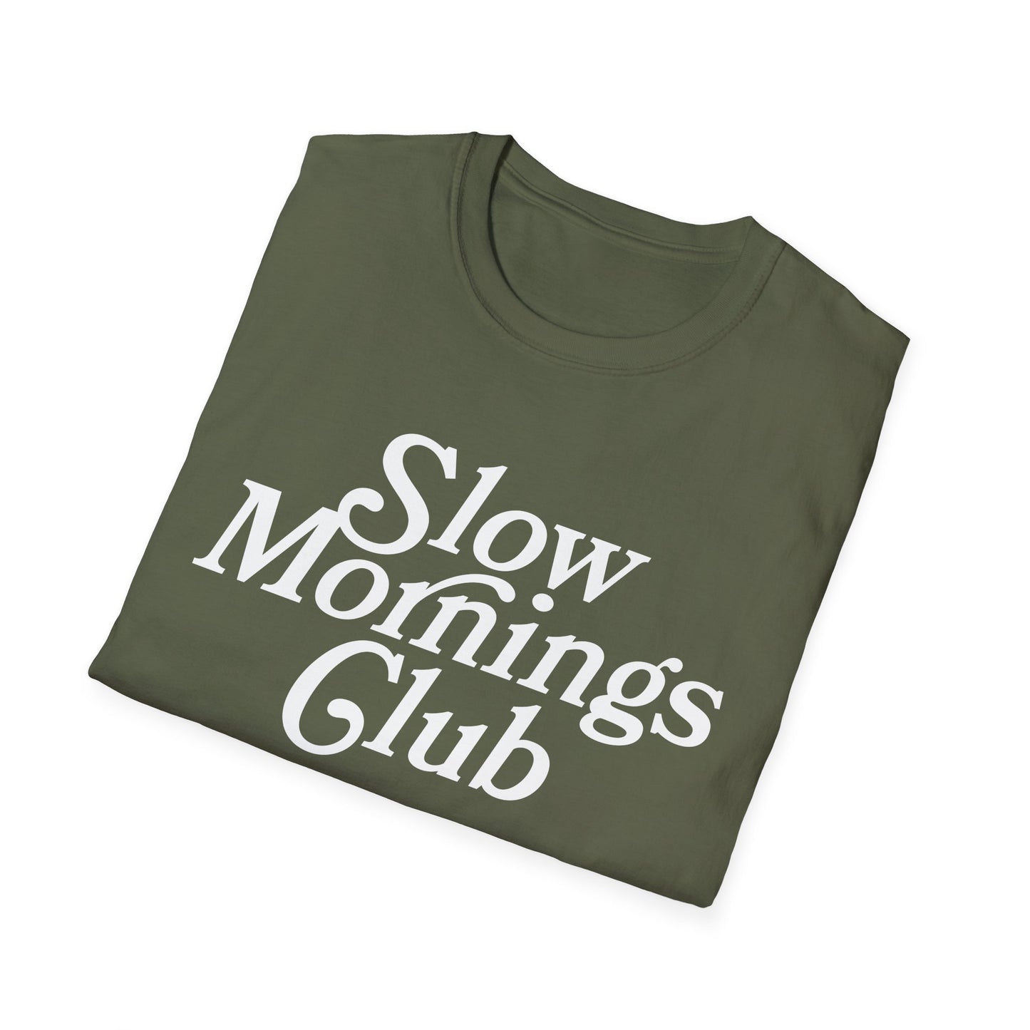 Slow Mornings Club Tee
