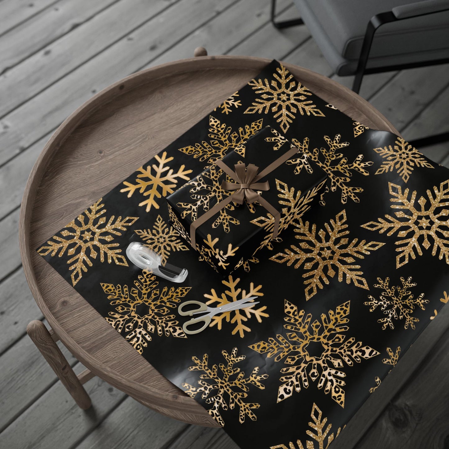 Wild Winter Snowflake Wrap