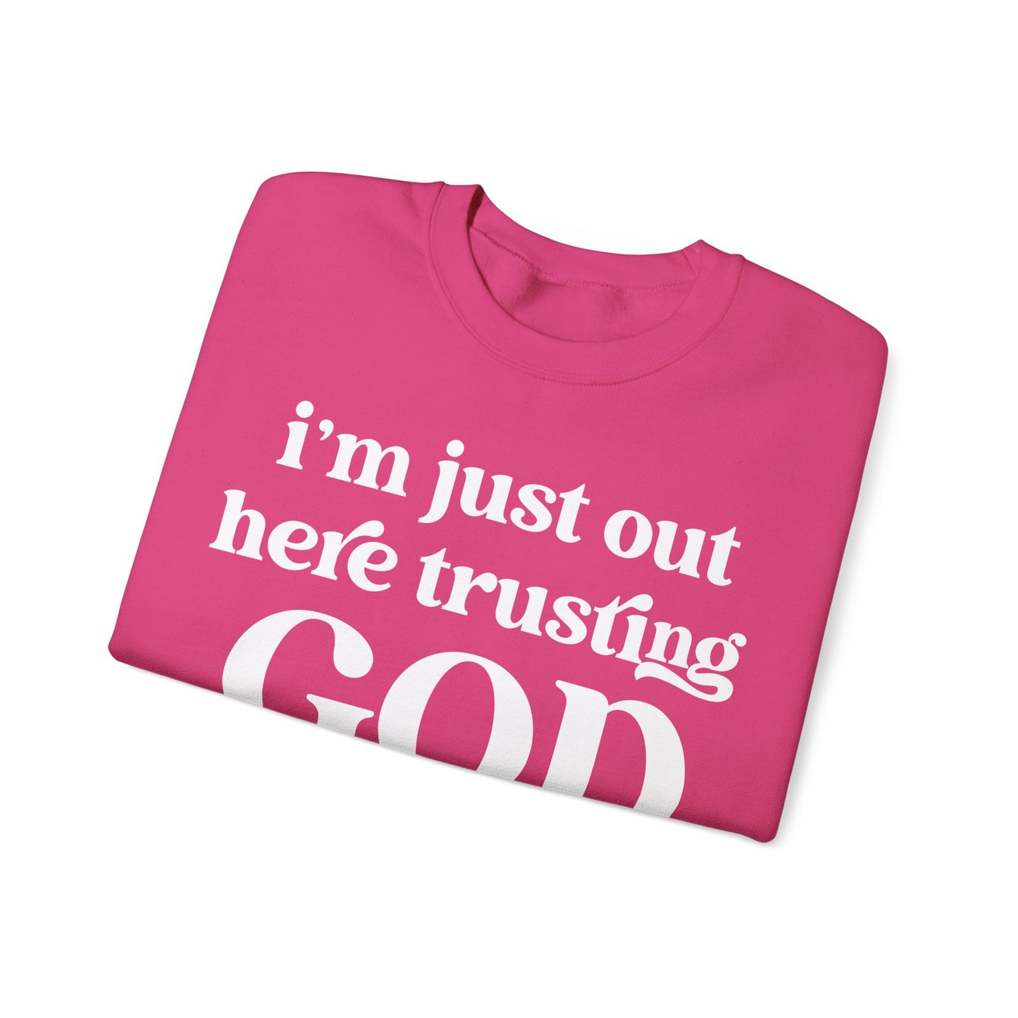 Trusting God Crewneck