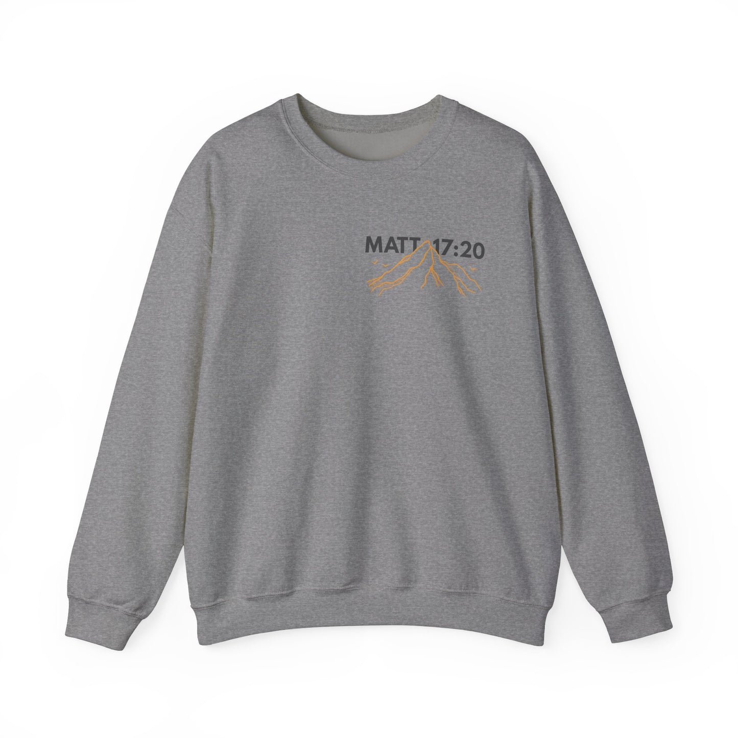 Faith Can Move Mountains Crewneck