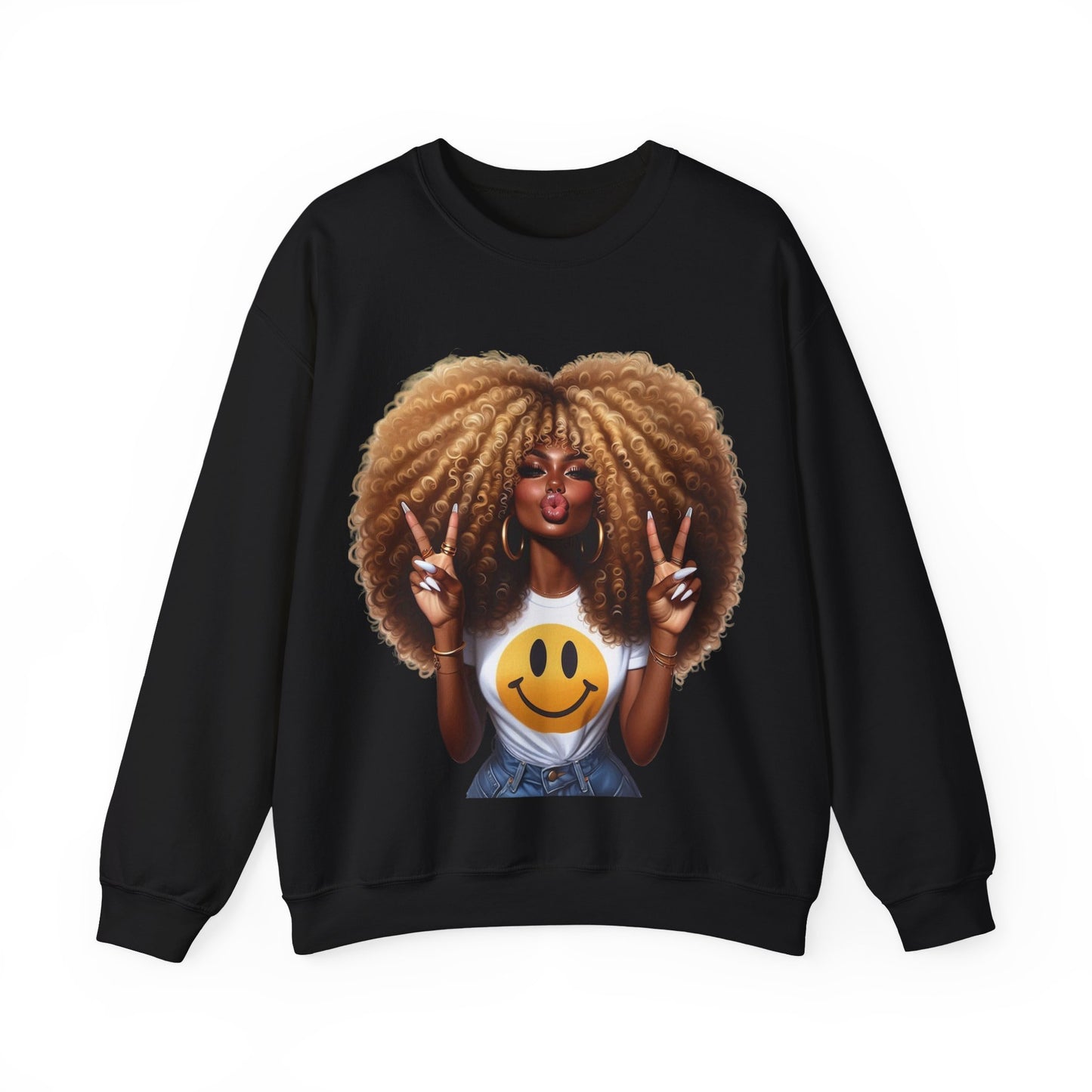 Kisses & Curls Crewneck