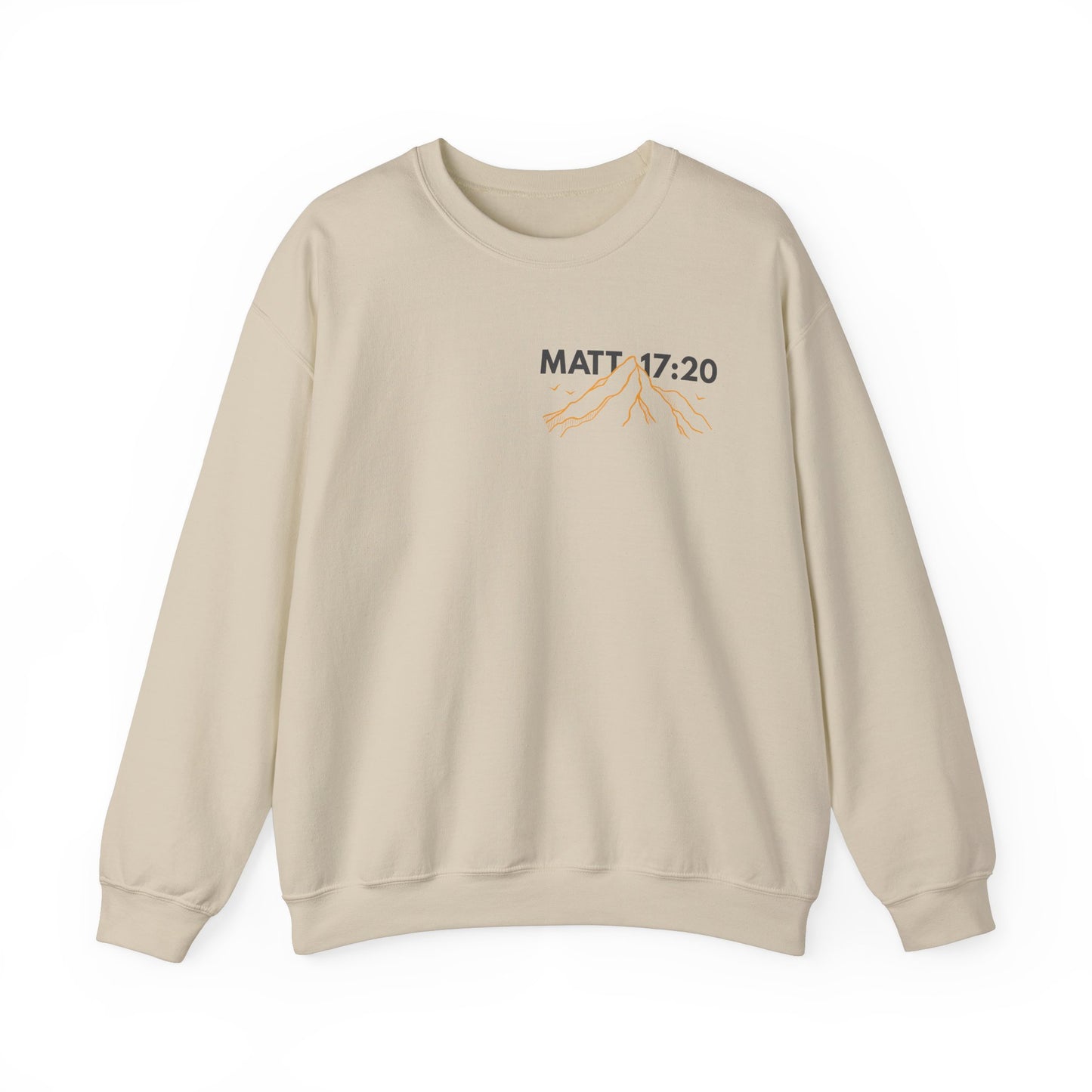 Faith Can Move Mountains Crewneck