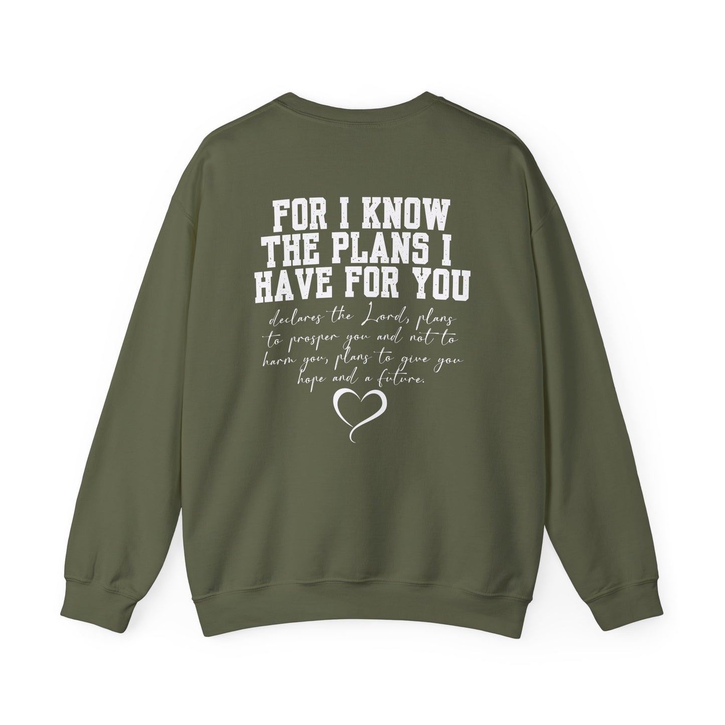 Jeremiah 29:11 Unisex Crewneck