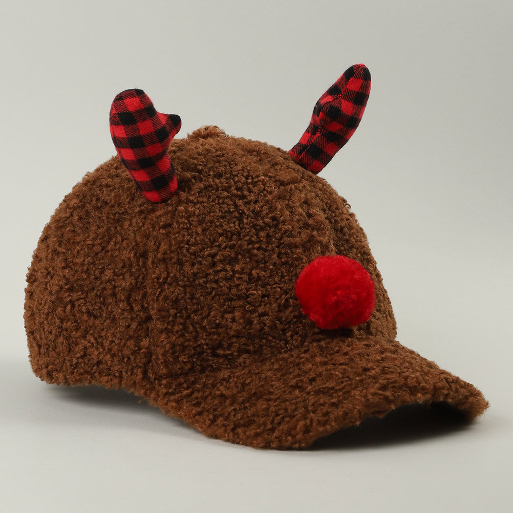 Rudolph Reindeer Baseball Hat