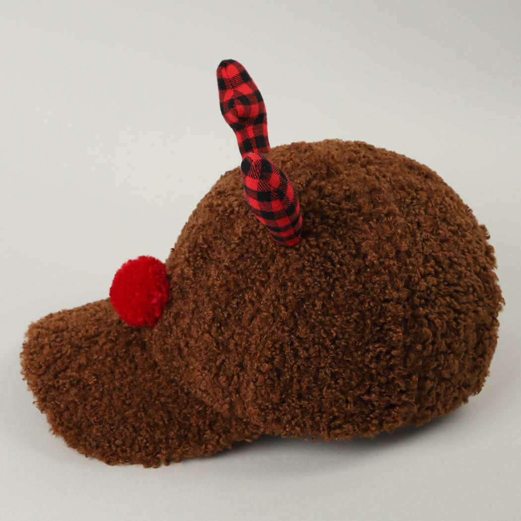 Rudolph Reindeer Baseball Hat