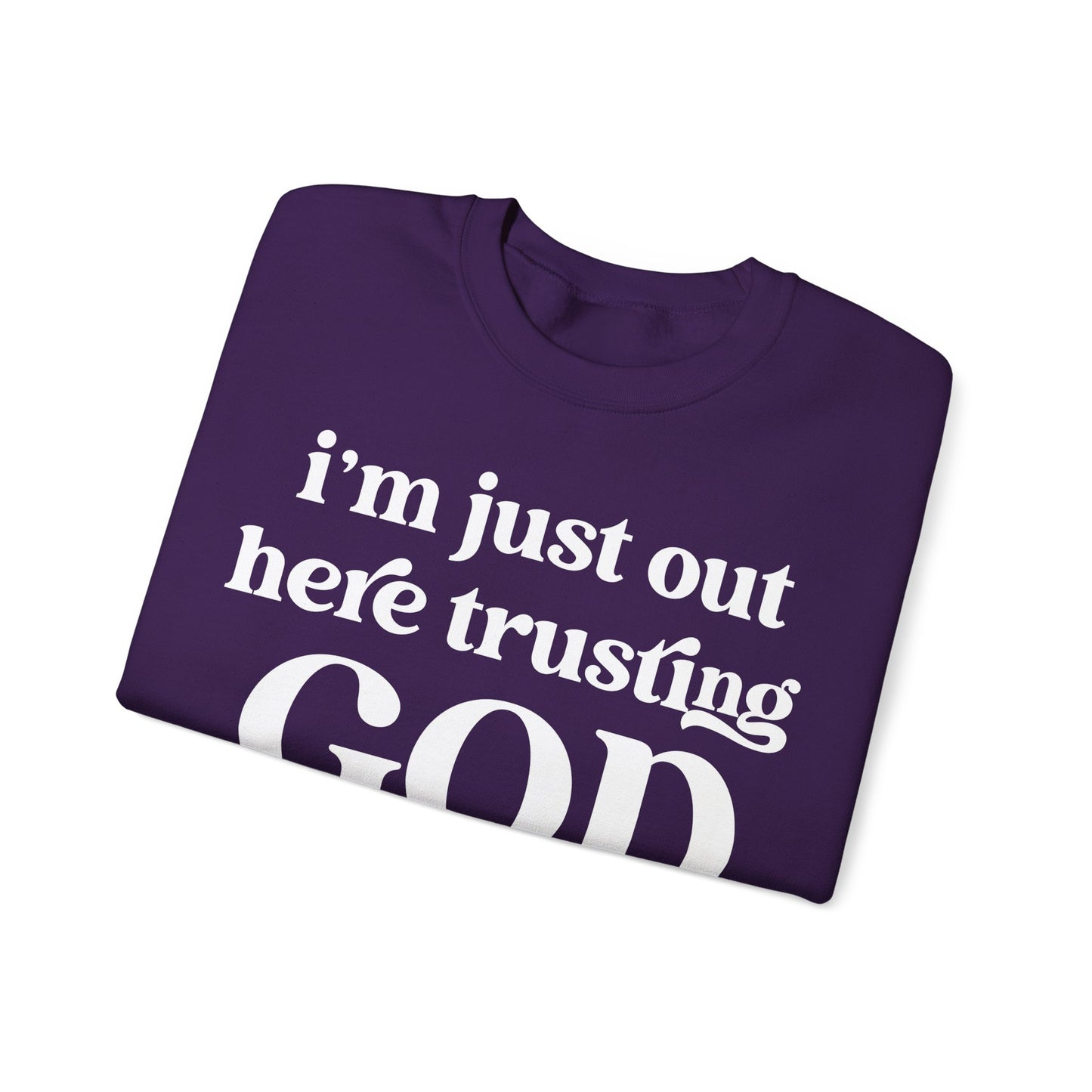 Trusting God Crewneck