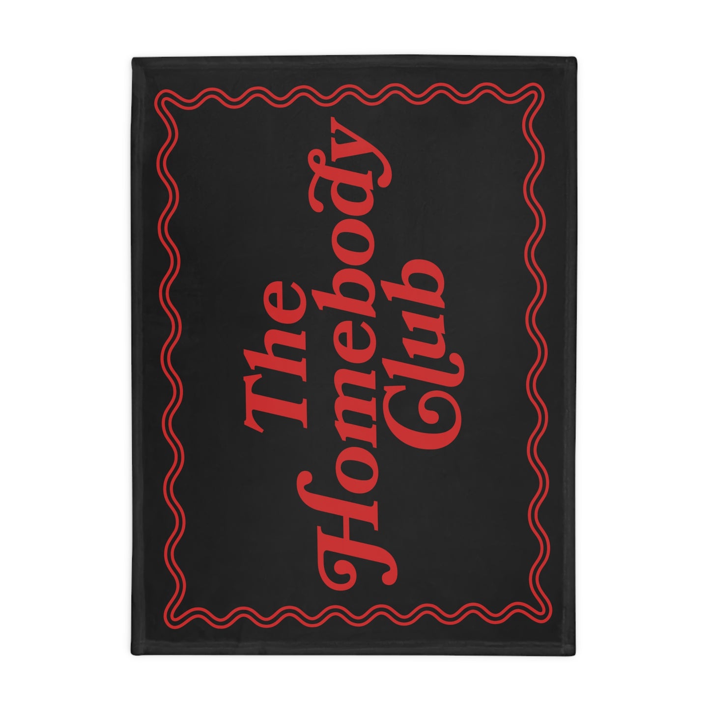 The Homebody Club Plush Fleece Blanket