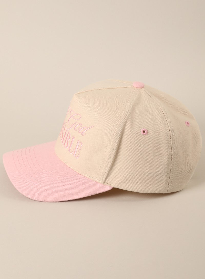 With God All Things Are Possible Hat