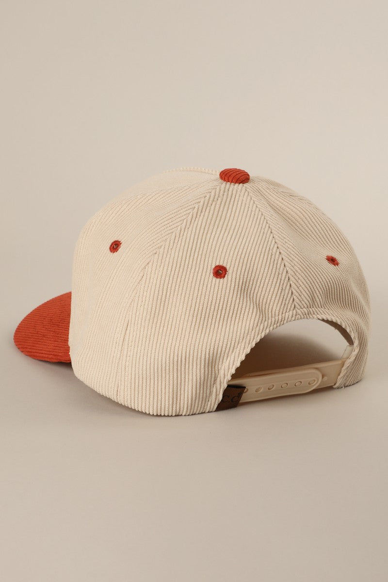 GOD IS GOOD Corduroy Hat