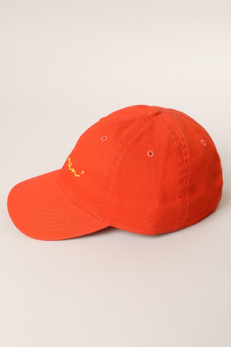 Mommin Typography Embroidered Dad Hat