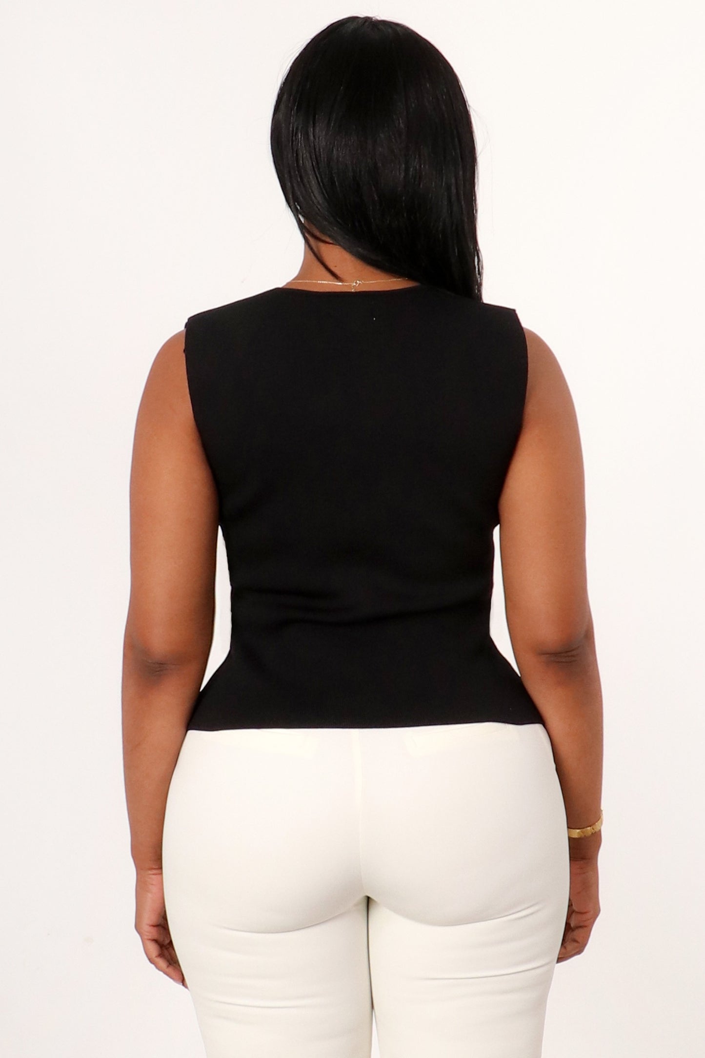 Sleek & Sleeveless Top