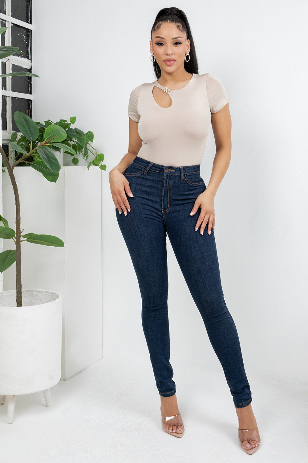 Embellished Bodysuit