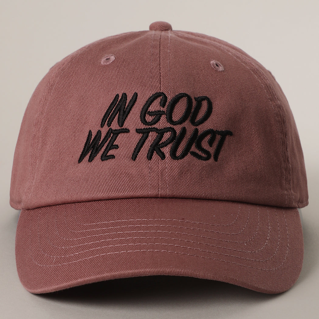 In God We Trust Hat