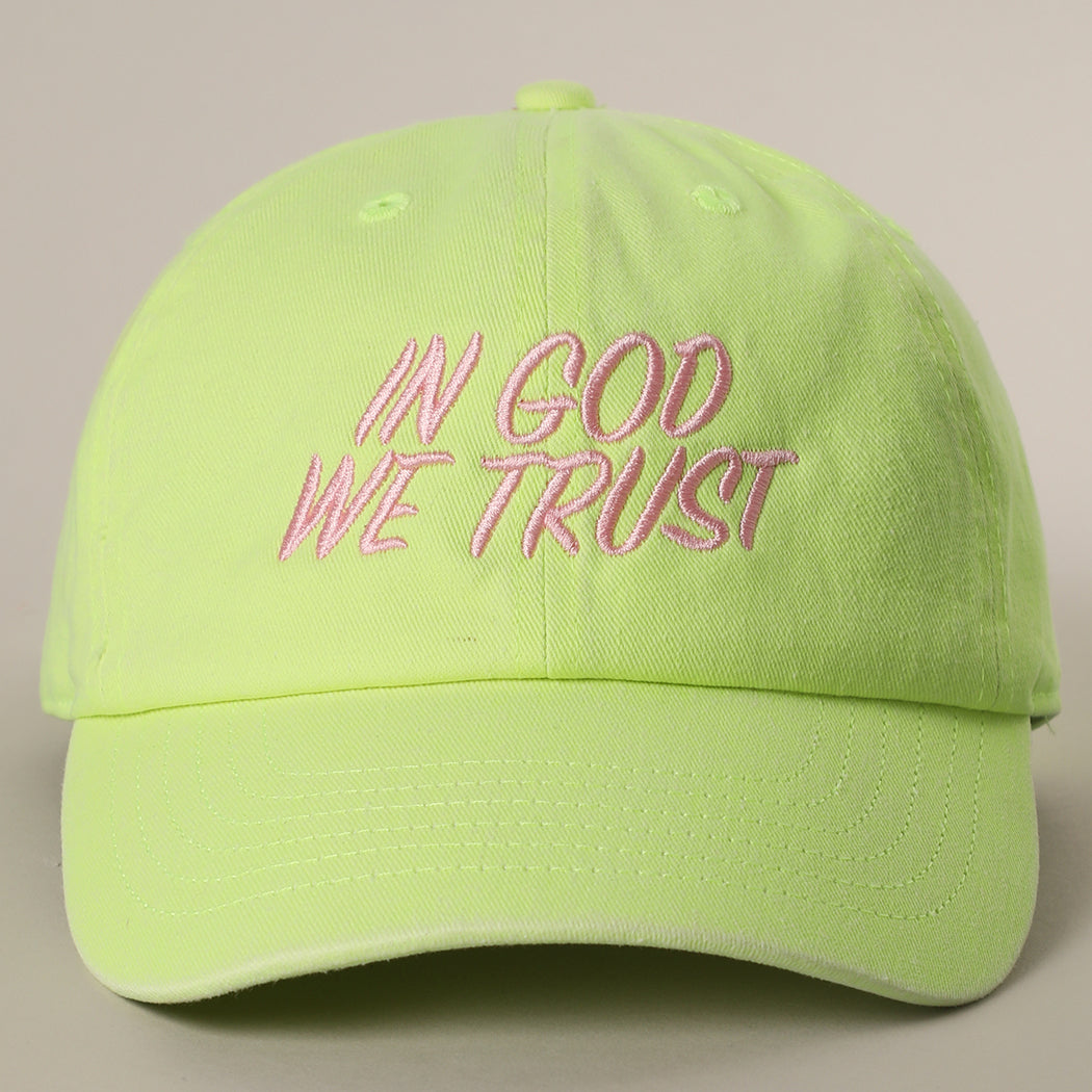 In God We Trust Hat