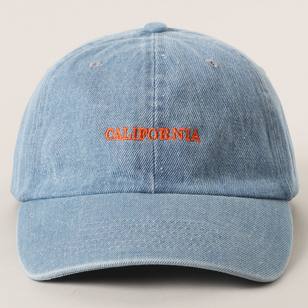 CALIFORNIA Denim Dad Hat