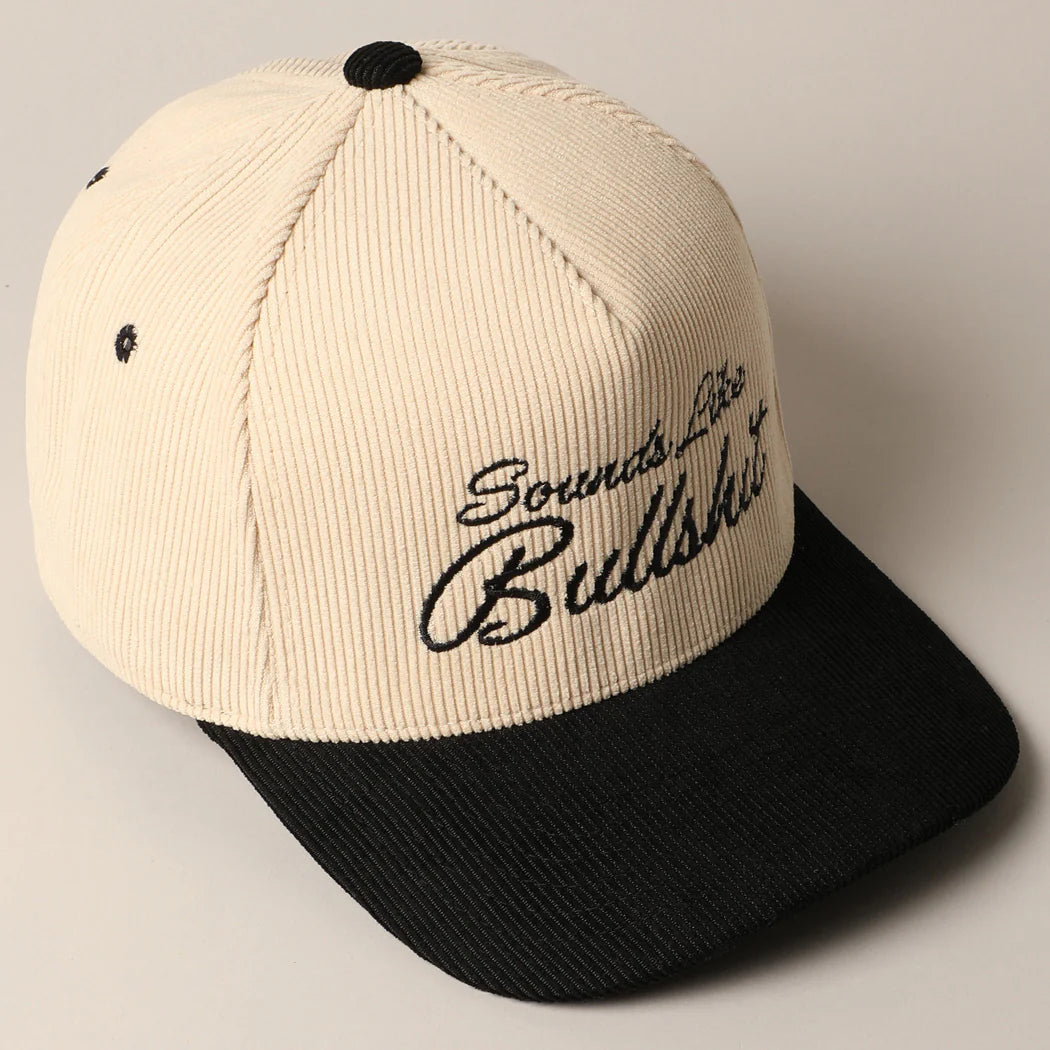Sounds Like Corduroy Trucker Hat