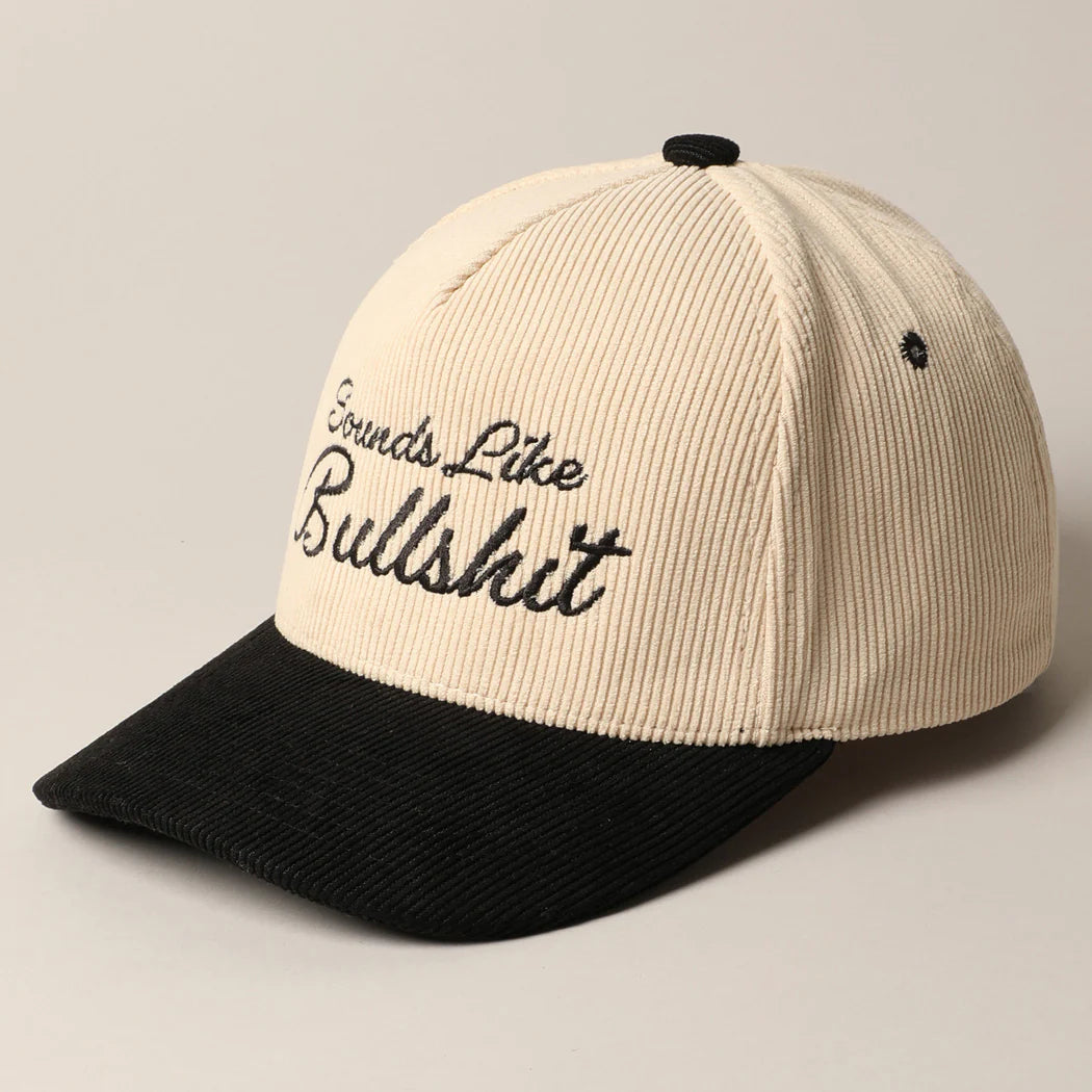 Sounds Like Corduroy Trucker Hat