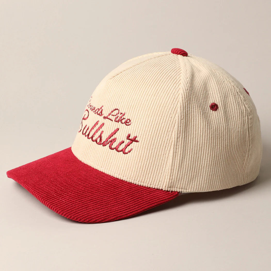 Sounds Like Corduroy Trucker Hat
