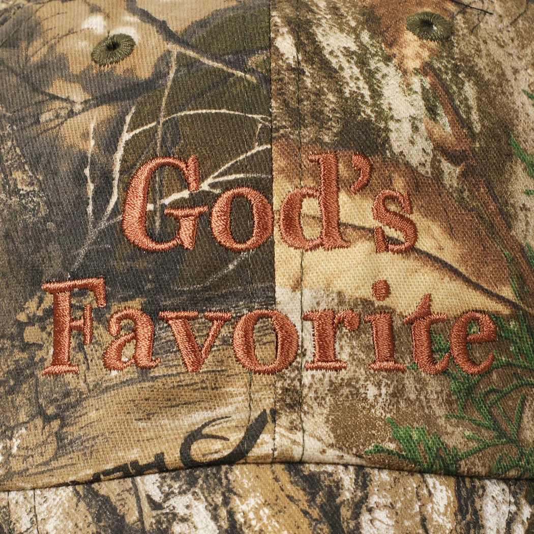 God's Favorite Camouflage Baseball Hat