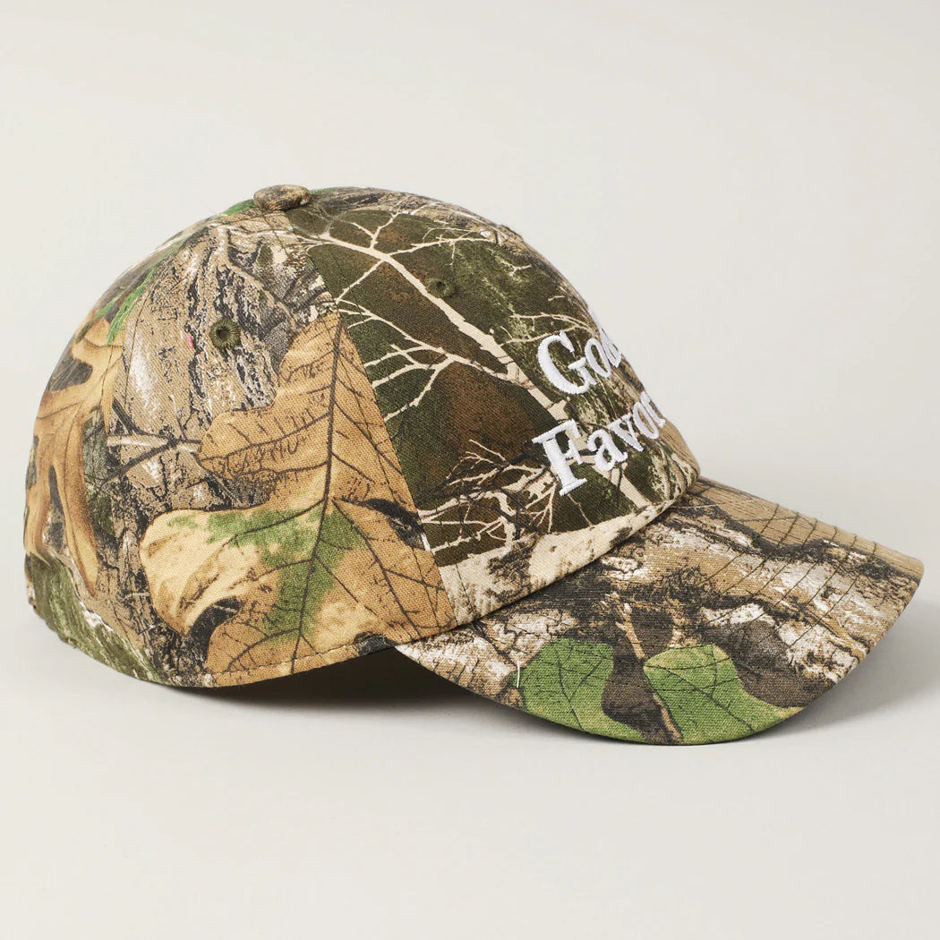God's Favorite Camouflage Baseball Hat